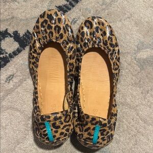 Tieks leopard flats